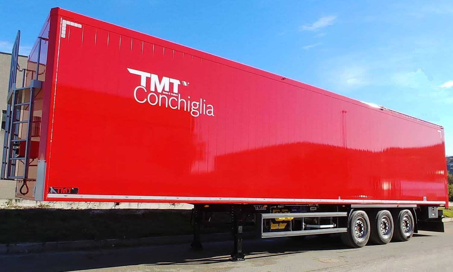 Leasing of Walking floor semi-trailer T.M.T. Costruzioni Conchiglia 38A1 in  Romania